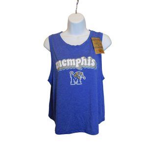 Women's Tank Top A Knights Apparel  Memphis Tigers Sleeveless Shrit Sz. S 4/6